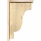 Ekena Millwork Newport Rough Sawn Corbel w/Backplate, Douglas Fir, 8"W x 14"D x 22"H COR08X14X22NEW01RDF - alternate 2